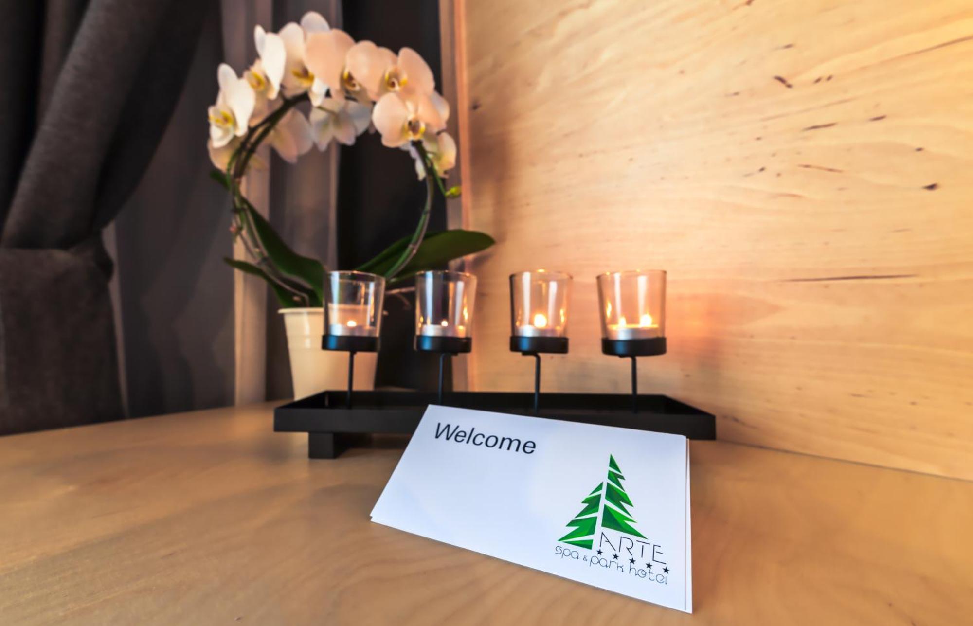 ולינגראד Hotel Arte Spa & Park חדר תמונה Welcome card